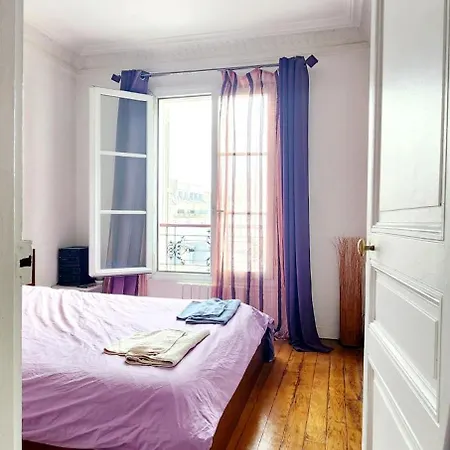 Daire Charming Nest In Paris-pont Cardinet *